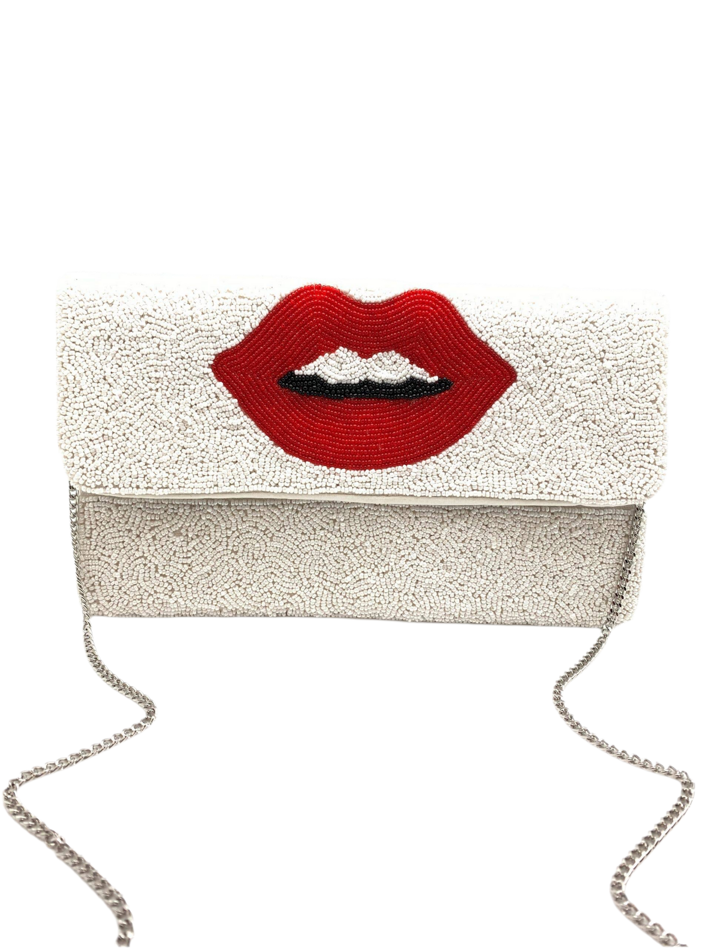 Just a Taste Beaded Clutch for Elegant Evening Use