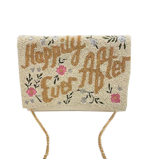 Happily Ever After Beaded Clutch for Elegant Evenings