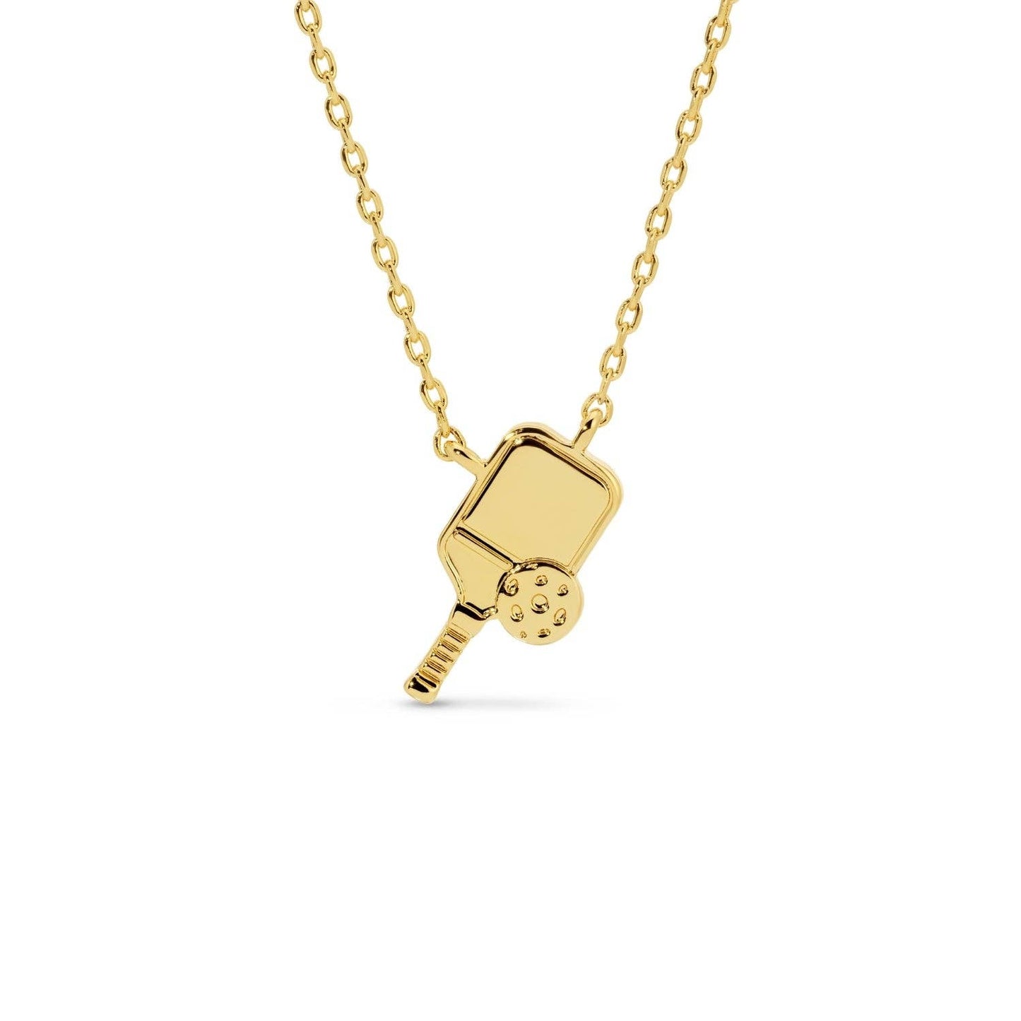 Dink Pickleball Petite Necklace for Sports Lovers