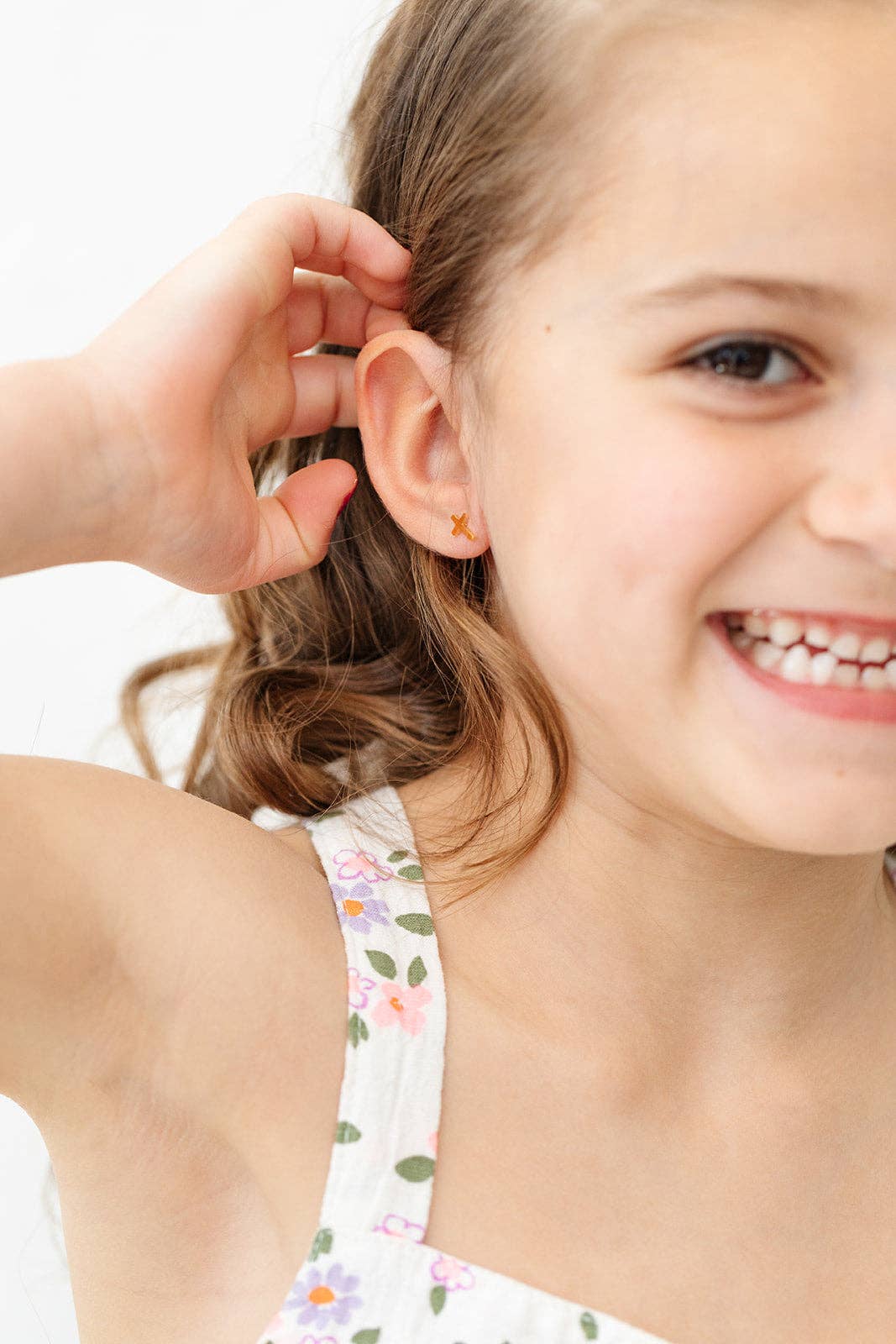 Cross Stud Earring