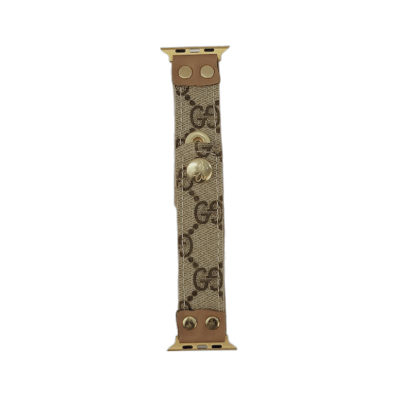 Apple Watch Band In Leather | Upcycled Gucci: Stone