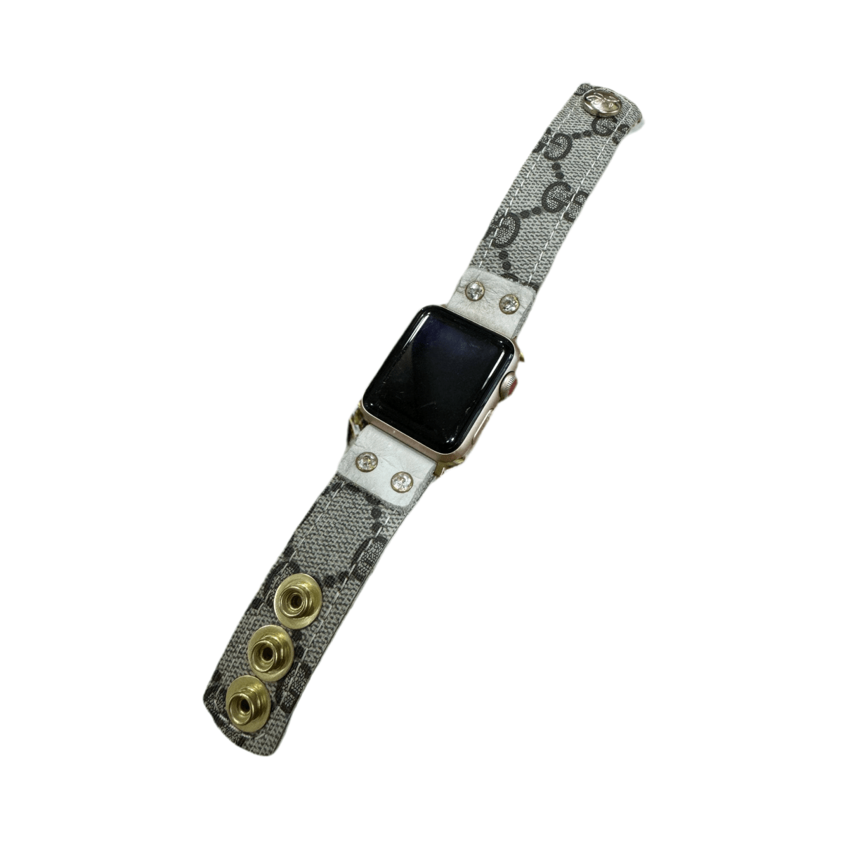 Apple Watch Band In Leather | Upcycled Gucci: Stone