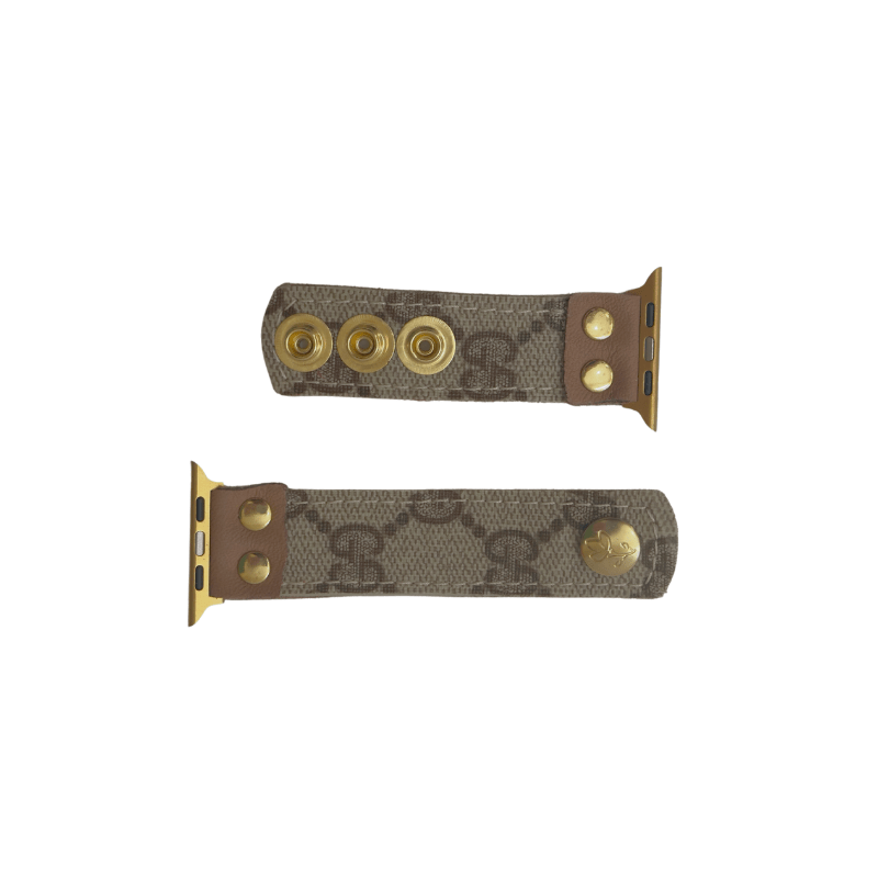 Apple Watch Band In Leather | Upcycled Gucci: Stone