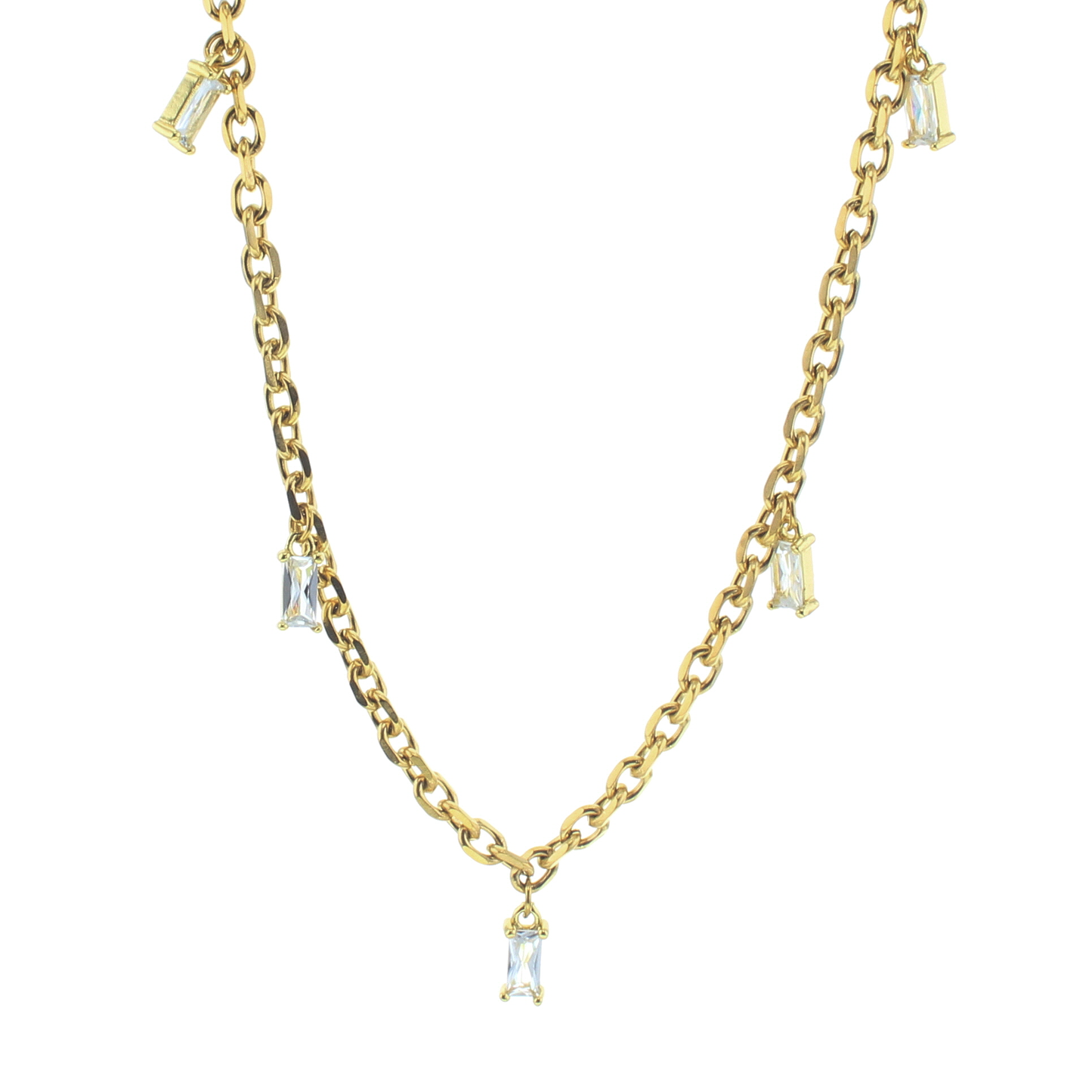 Ella Waterproof Gold Necklace – Elegant & Sustainable Jewelry