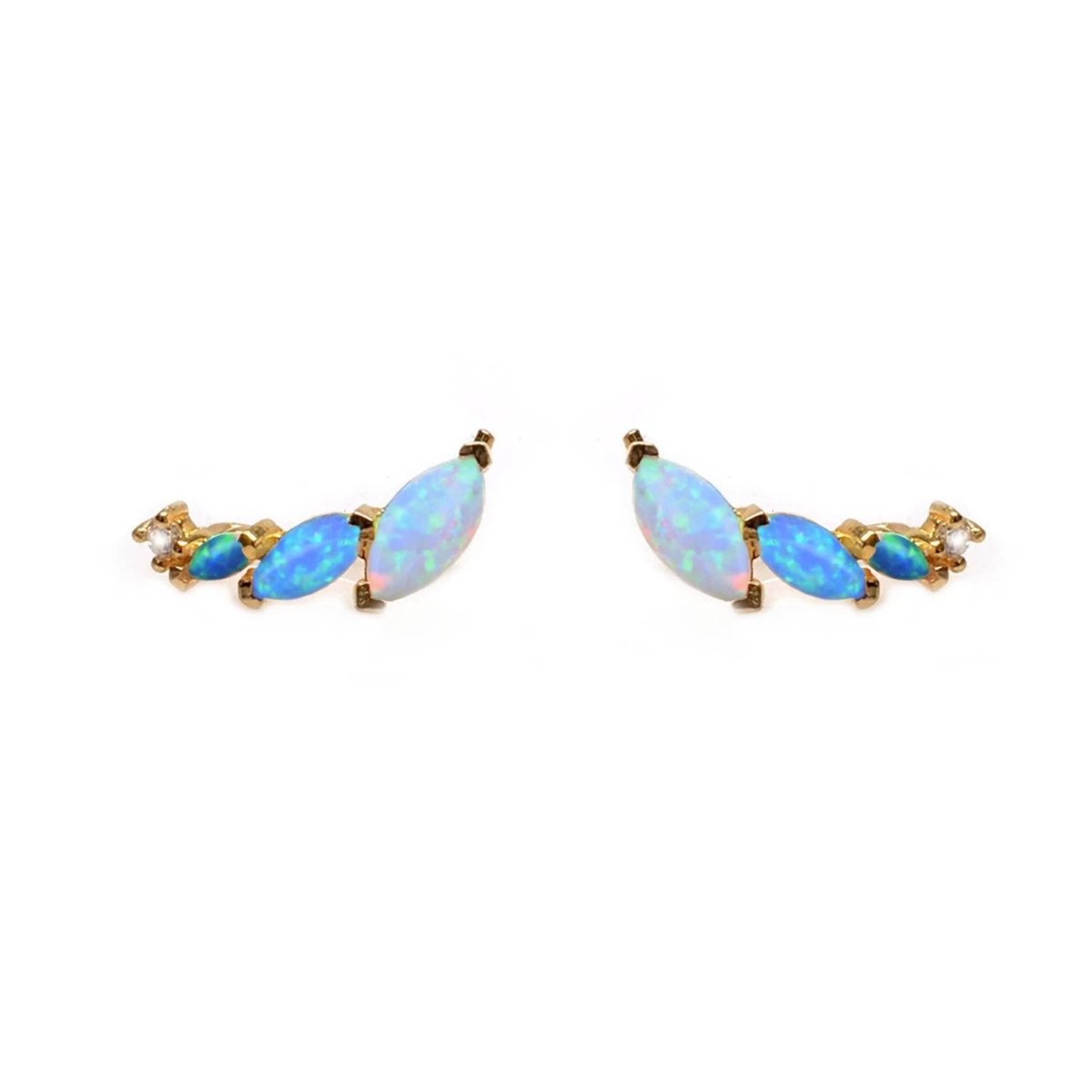 Blue Ombre Wing Climbers