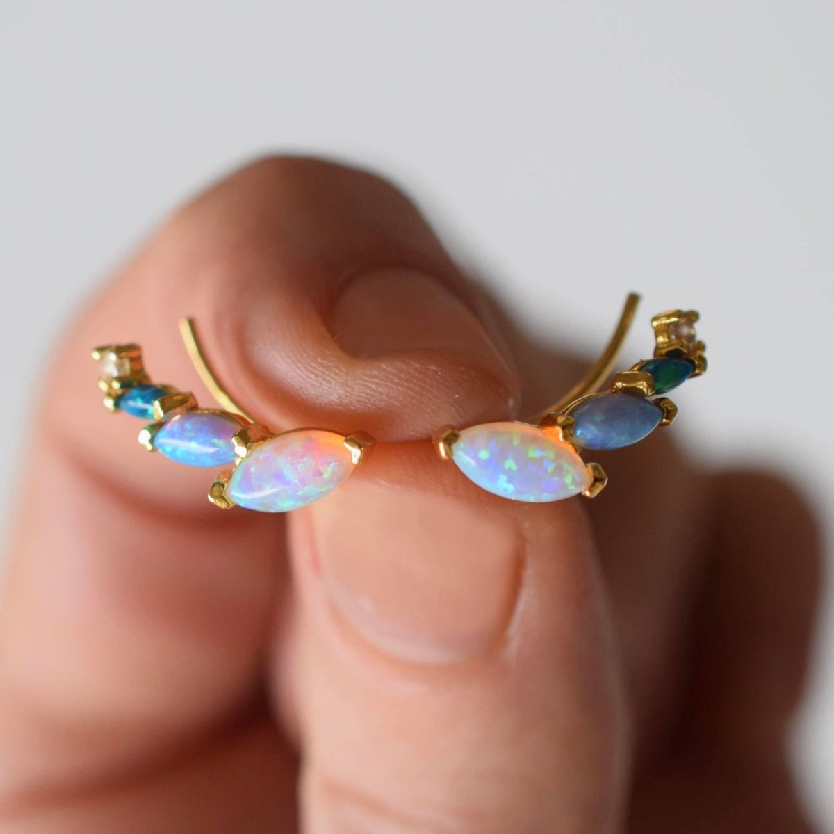Blue Ombre Wing Climbers