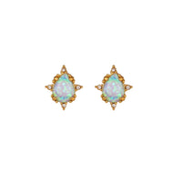 Calypso Opal Teardrop Studs