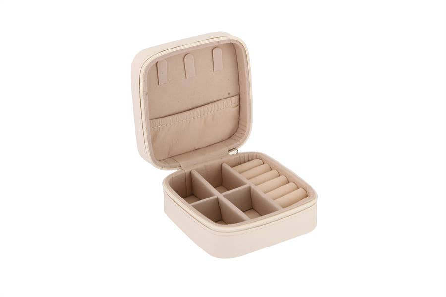 Elegant Multi Compartment Jewelry Box for Organized Storage