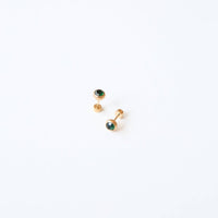 Emerald Studs