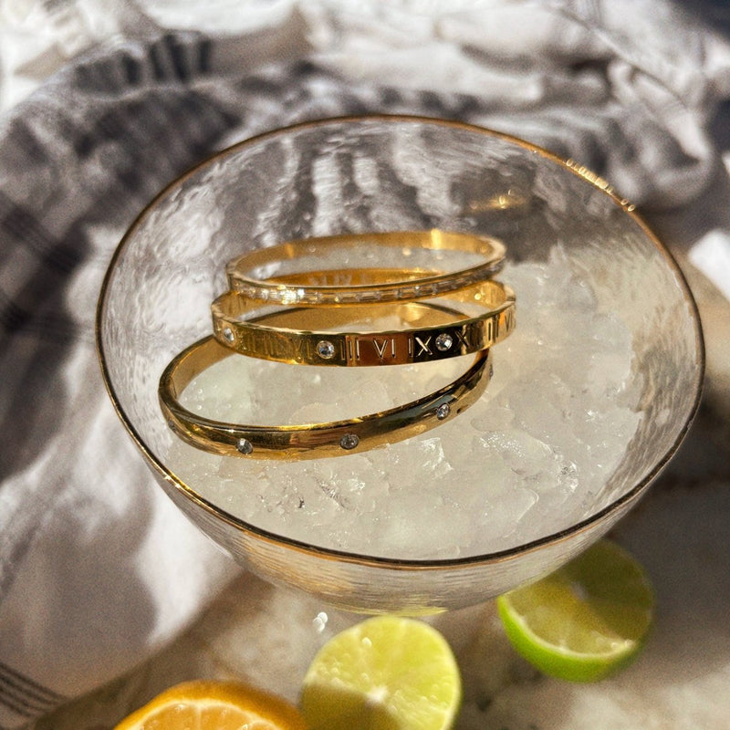 Fate Cuff Bracelet: Gold