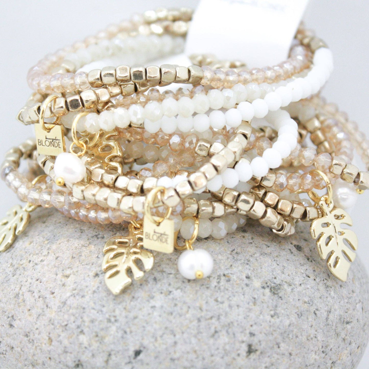 San Clemente Beach Vibes Stack Bracelets for Effortless Style