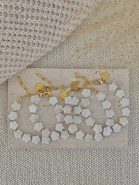 Flower Clover Shell Pearl Bracelet Layering Bracelet Style