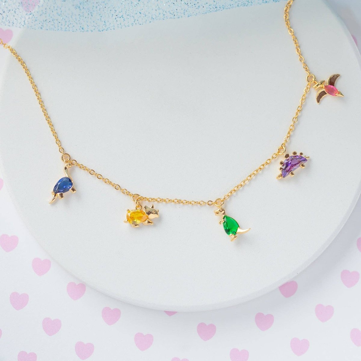 Gold Dino Rawr Bracelet - Red Bird Road