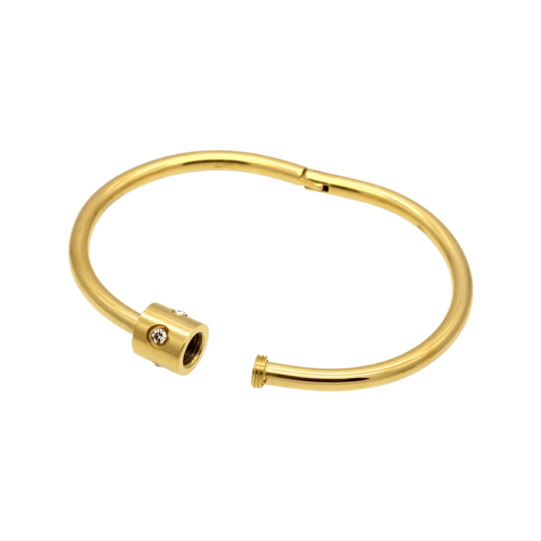 Keeper Cuff Bracelet: Gold