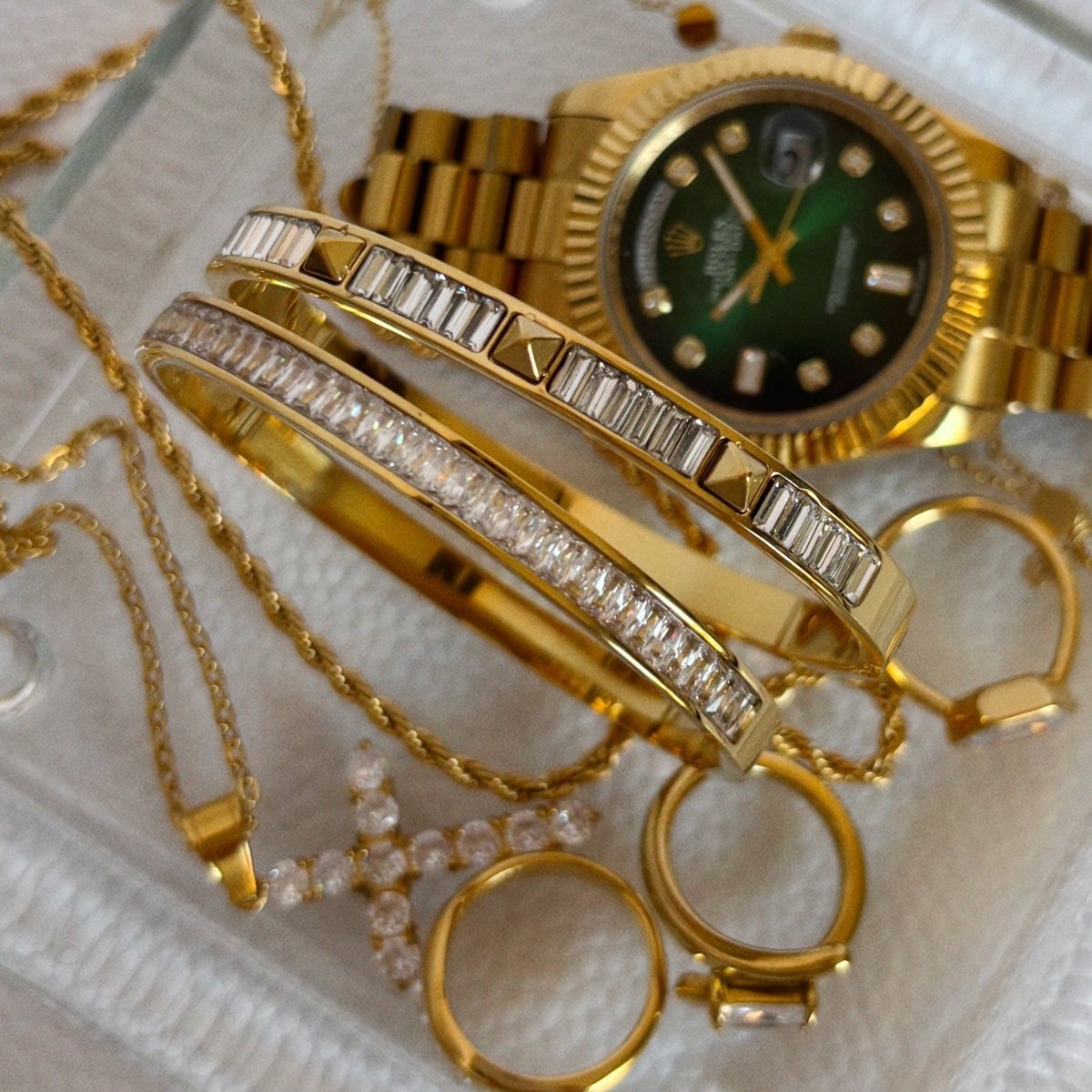 Rebel Icy Bracelet: Silver