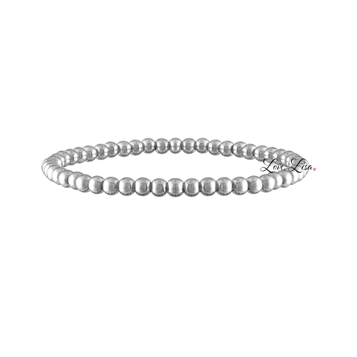 Rose Gold Beaded Bracelet- 6mm or 8mm