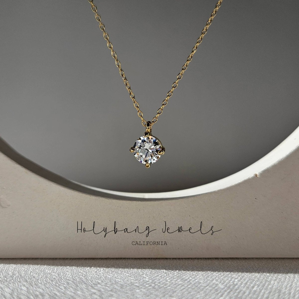 Solitaire Necklace