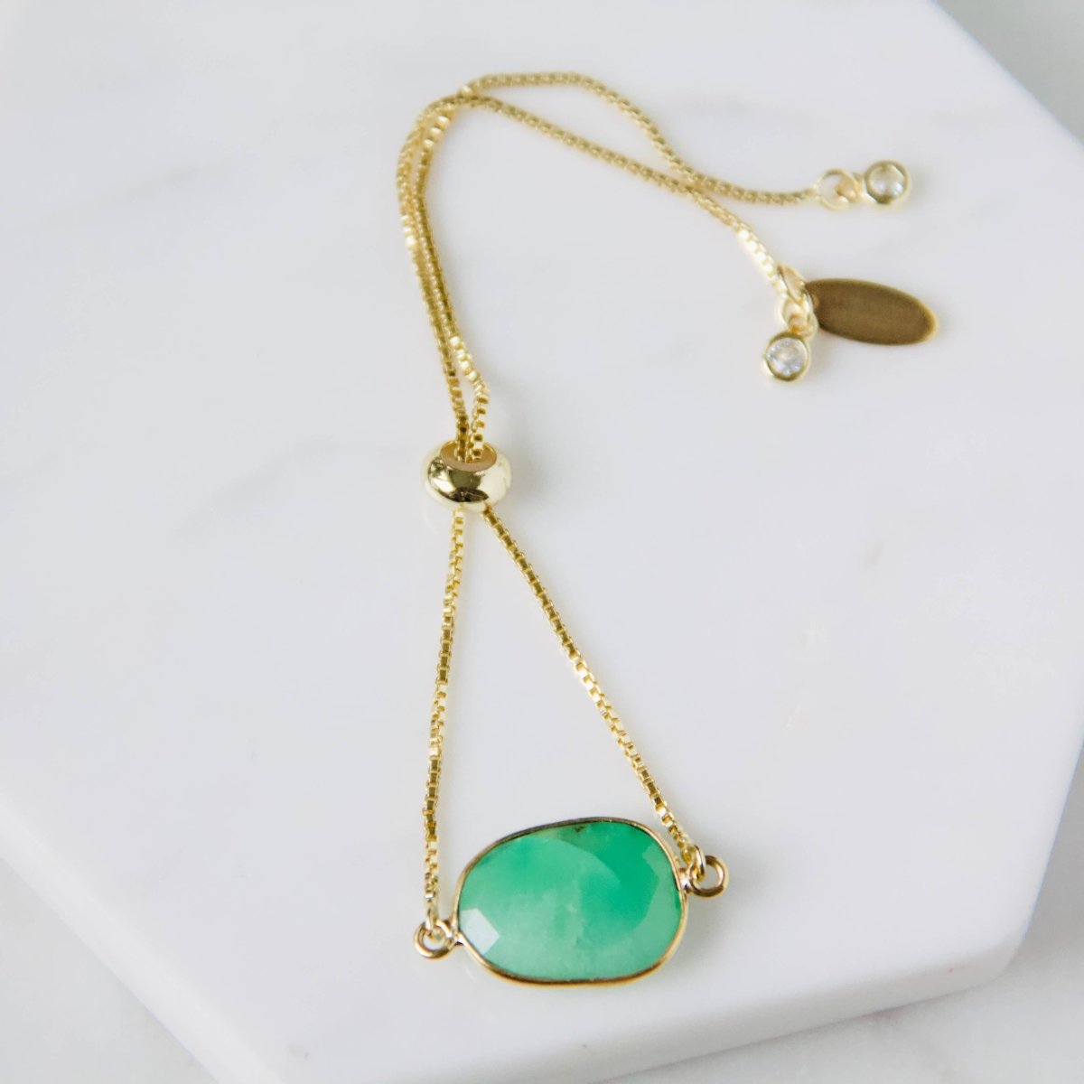 Spiritual Intuition Jade Adjustable Bracelet for All Sizes