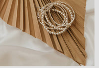 Sterling Silver Luxe Beaded Bracelet: 5MM