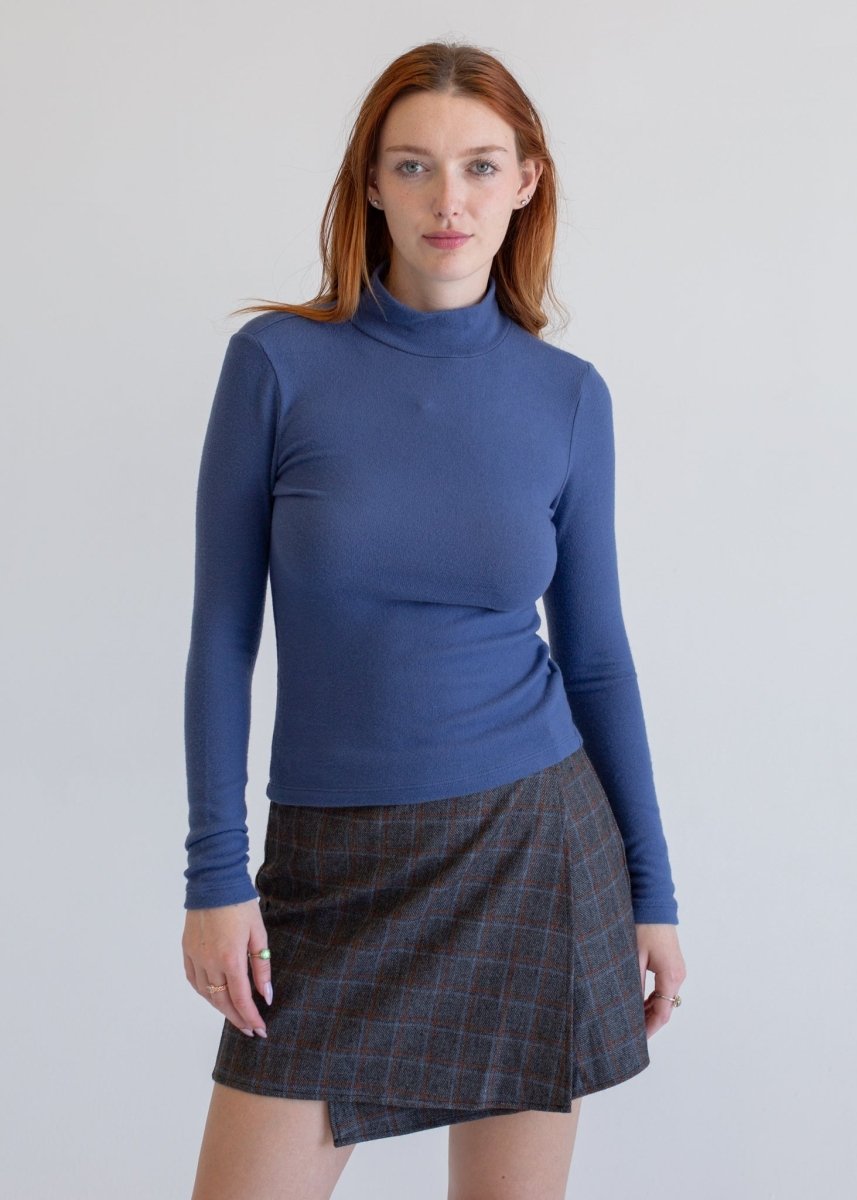 Turtleneck Sweater Sapphire