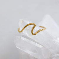Wave Stack Ring - Waterproof