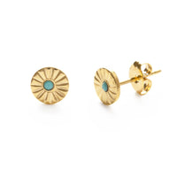 Wink Studs: Turquoise