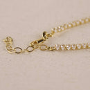 18k Gold Filled 4mm Marquise Tennis Bracelet by GoldFi
