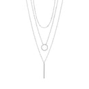 18K Gold Layered Necklace – Handcrafted Timeless Elegance