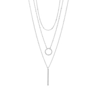 18K Gold Layered Necklace – Handcrafted Timeless Elegance