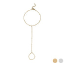 18K Gold Satellite Hand Chain by WJW