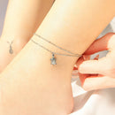 18K Gold Sea Turtle Anklet by WJW