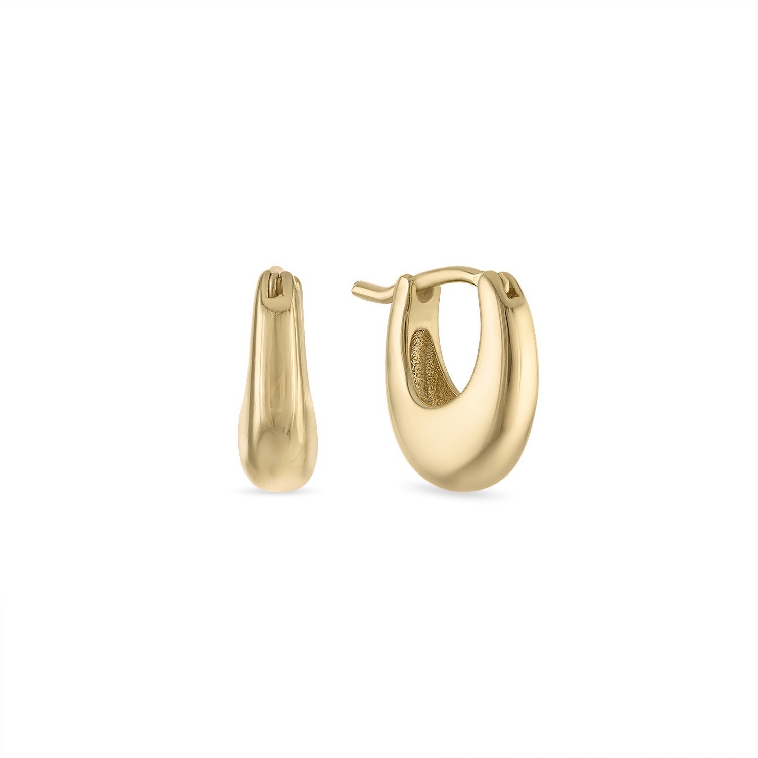 14k Vermeil Mini Kirra Huggie Earrings