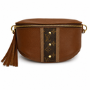 Britt Belt Bag - Upcycled Monogram - Sienna by Beaudin