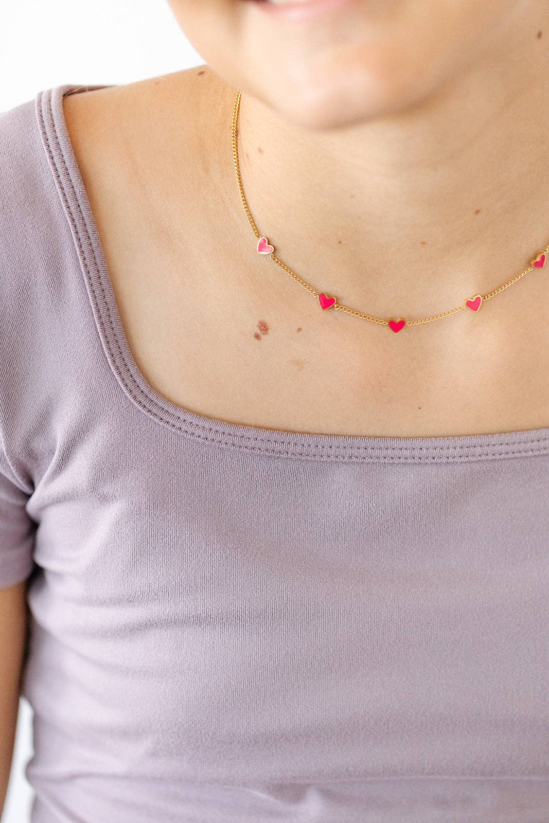 Neon Heart Necklace