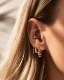 14k Vermeil Mini Kirra Huggie Earrings