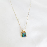 Aloha Abalone Shell Beach Gold Filled Necklace