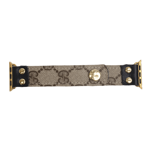 Apple Watch Band In Leather | Upcycled Gucci: Stone