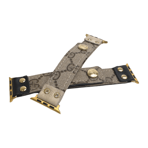 Apple Watch Band In Leather | Upcycled Gucci: Stone