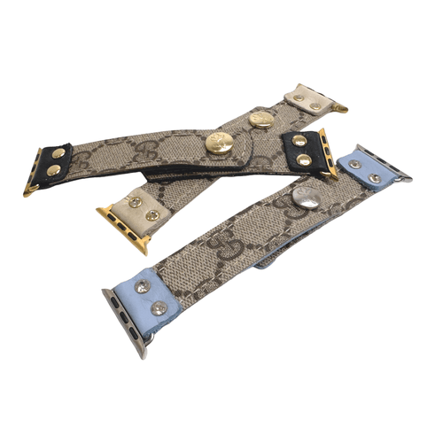 Apple Watch Band In Leather | Upcycled Gucci: Stone