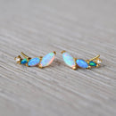 Blue Ombre Wing Climbers