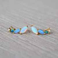 Blue Ombre Wing Climbers