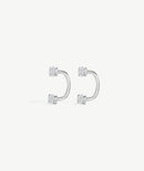 Bold Arc Hoop Earrings: Gold by Shop Aiti