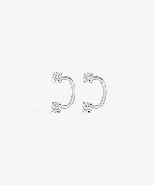 Bold Arc Hoop Earrings: Gold by Shop Aiti