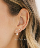 Bold Arc Hoop Earrings: Gold by Shop Aiti