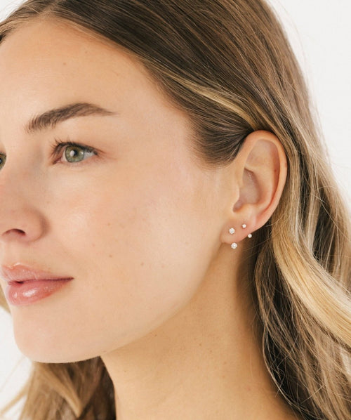 Bold Arc Hoop Earrings: Gold by Shop Aiti