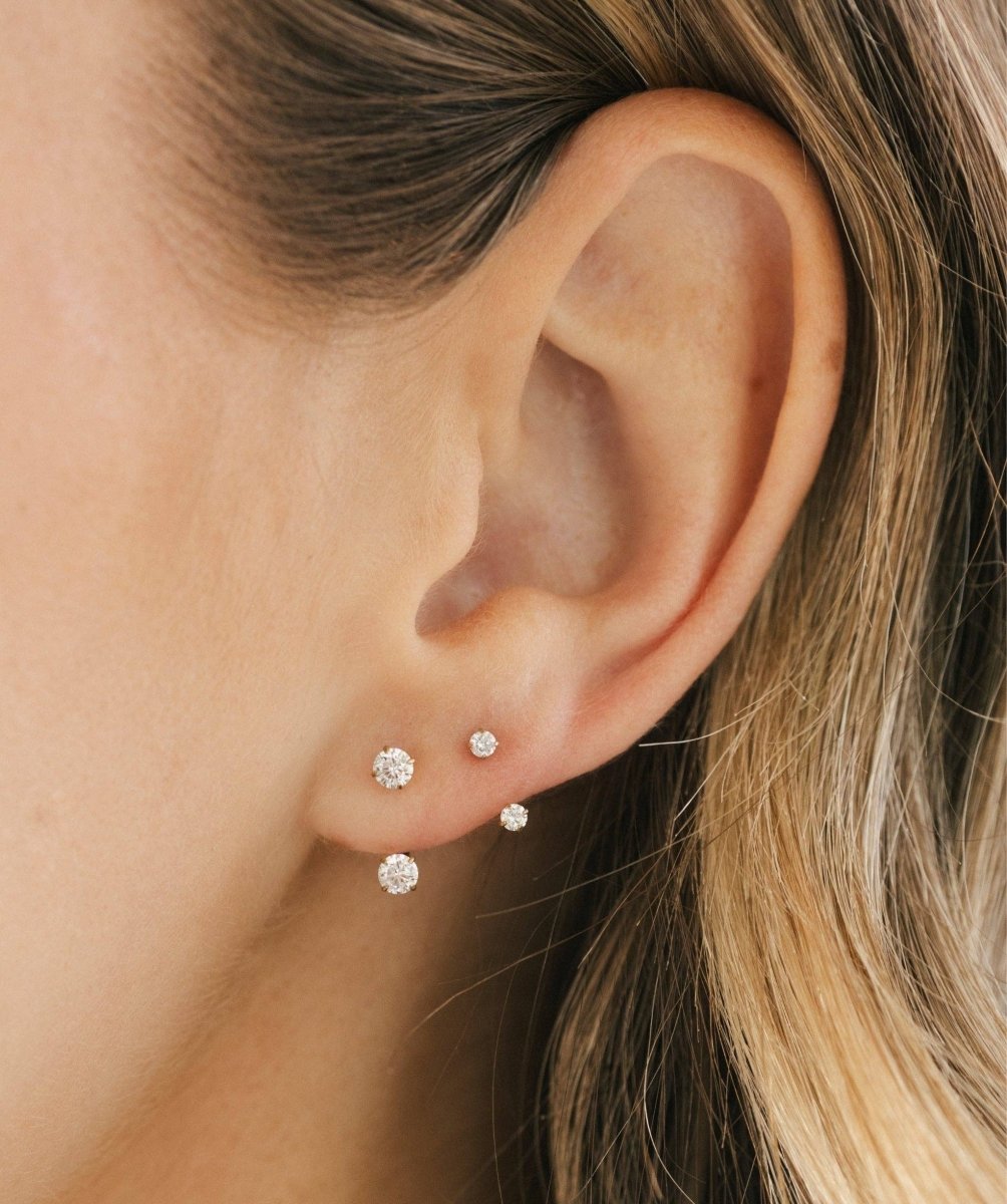 Bold Arc Hoop Earrings: Silver by Shop Aiti