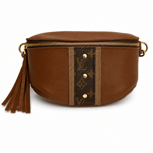 Britt Belt Bag - Upcycled Monogram - Sienna by Beaudin
