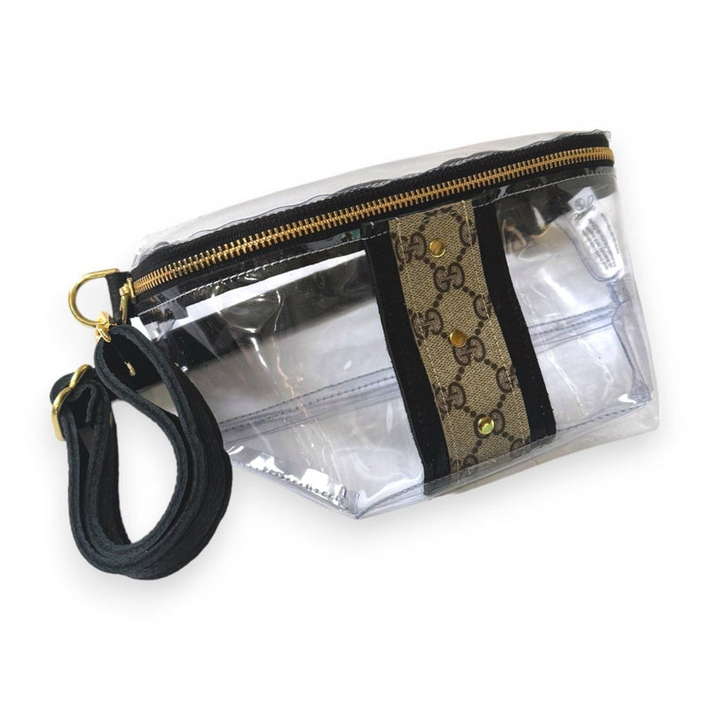 Britt Stadium Belt Bag in Upcycled Gucci