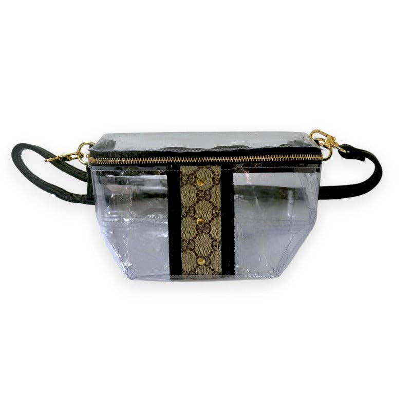 Britt Stadium Belt Bag in Upcycled Gucci