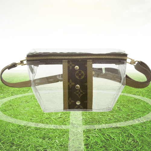 Britt Stadium Belt Bag in Upcycled LV